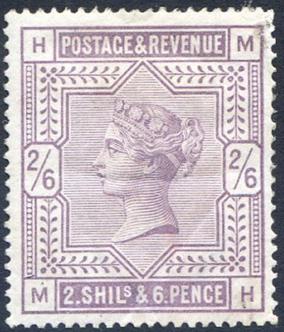 Stamp 2/6 Lilac SG178: Stamp 2/6 Lilac SG178 Gum Bend Mounted Mint Fine Fresh Colour Please note that this lot has a confidential reserve. When you leave a bid in advance of the auction, submit your maximum. The bidder who