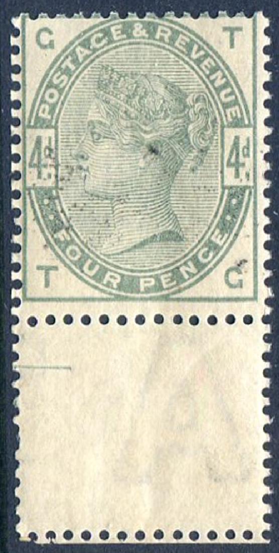 Stamp 4d Dull Green SG192: Stamp 4d Dull Green SG192 Light Gum Bend Unmounted Mint Please note that this lot has a confidential reserve. When you leave a bid in advance of the auction, submit your maximum. The bidder who has su