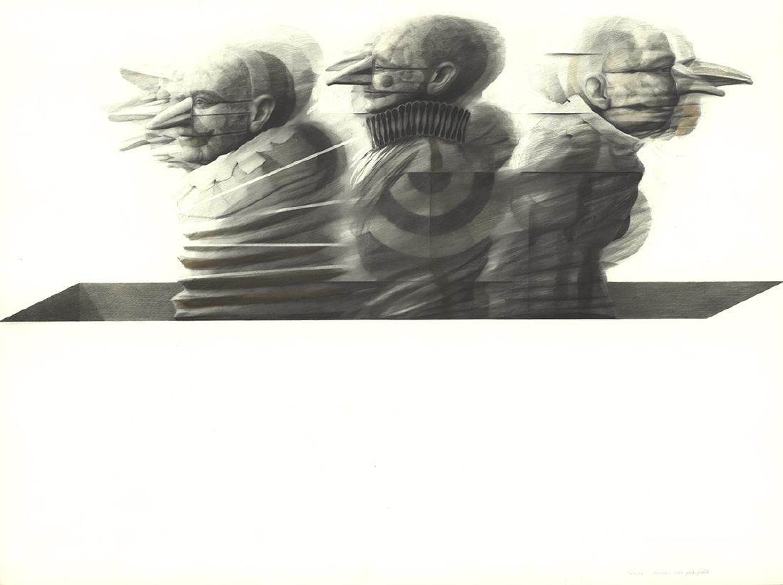 Joseph Piccillo Drawing Study (1973) (1 of 2)