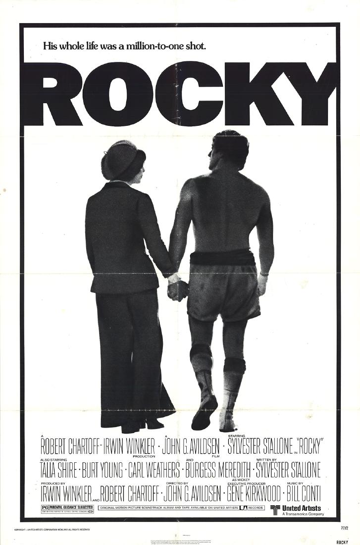 Unknown Offset Lithograph Rocky (1 of 1)