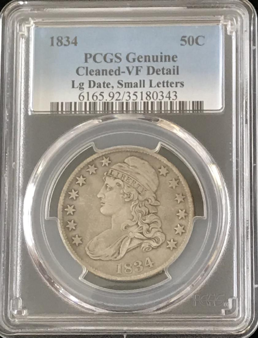 Capped Bust Half Dollar (1 of 2)