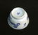Kangxi blue and white tea bowl, c 1700 - 5
