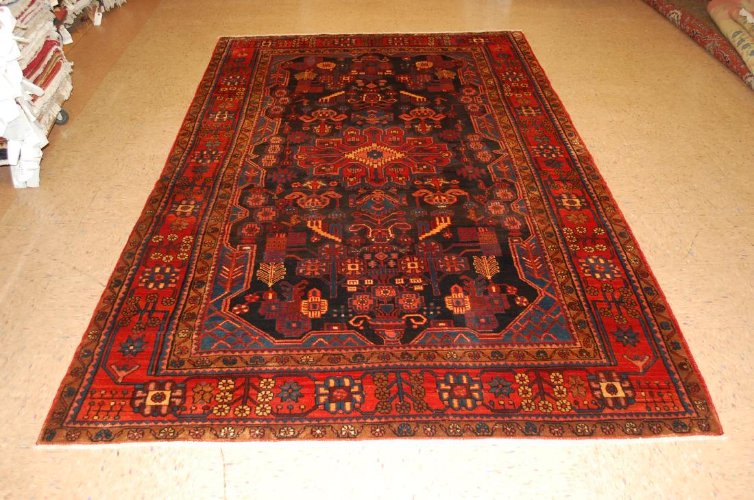 Antique Detailed Design Persian Malayer Rug 5.8x9.6 (1 of 10)