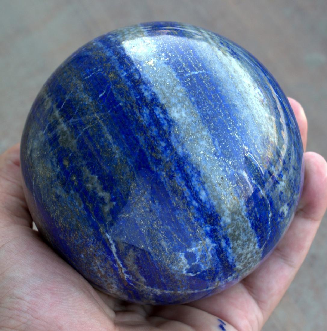 Hand Made Lapis Lazuli  Sphere ~Afghanistan (1 of 4)