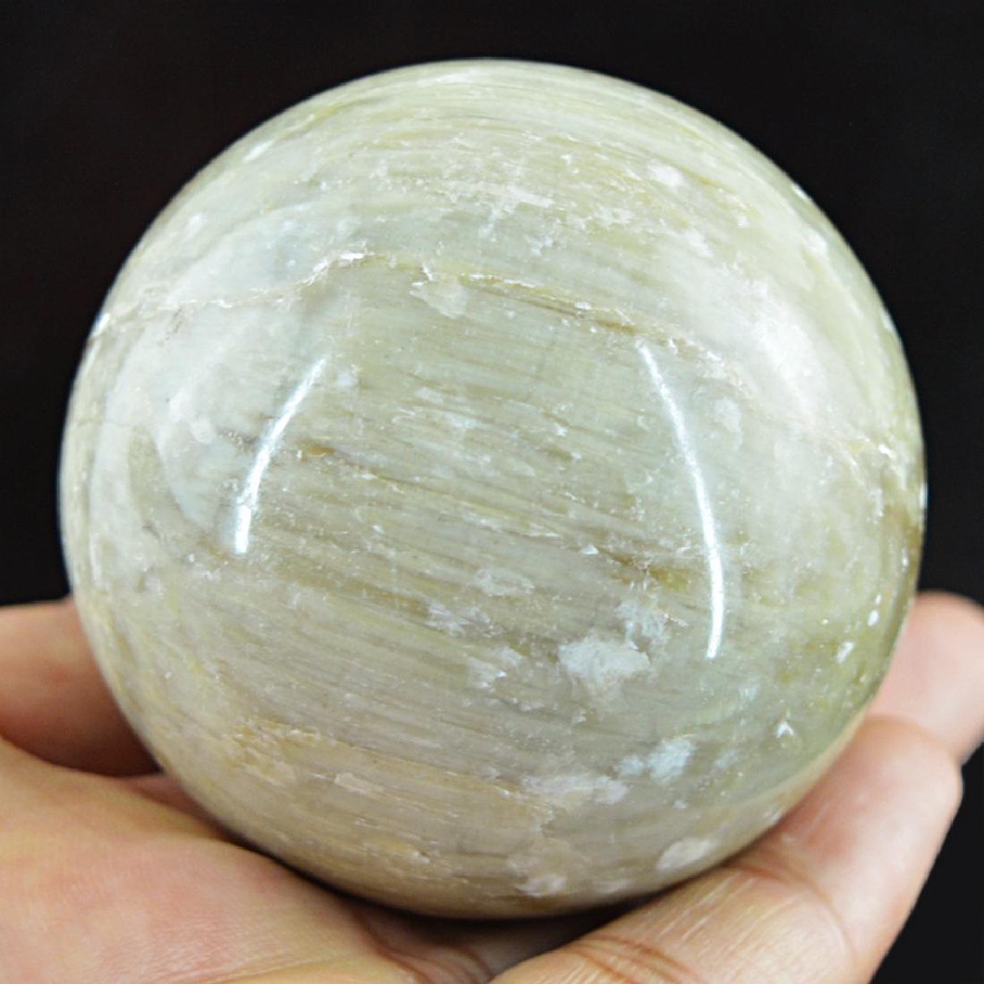 Rare Cat's Eye Healing Sphere (1 of 1)