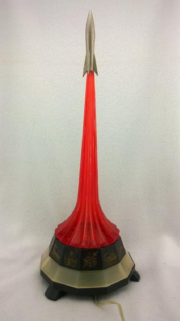 Vintage Night lamp Rocket. Dedicated to the first space (1 of 10)