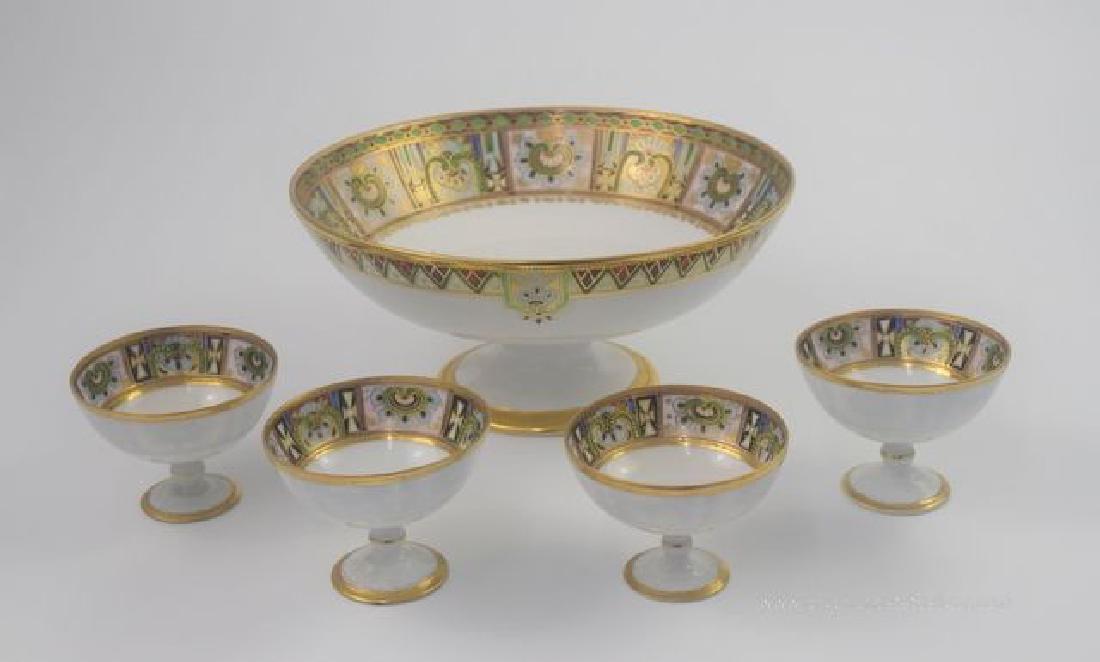 Rare Hand Painted , Nippon Fruit Bowl on Pedestal Stand (1 of 15)