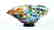 MURANO GLASS BOWL ACQUAMARINE FANTASY - 2