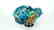 MURANO GLASS BOWL ACQUAMARINE FANTASY - 4