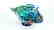 MURANO GLASS BOWL ACQUAMARINE FANTASY - 5