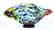 MURANO GLASS BOWL ACQUAMARINE FANTASY - 6