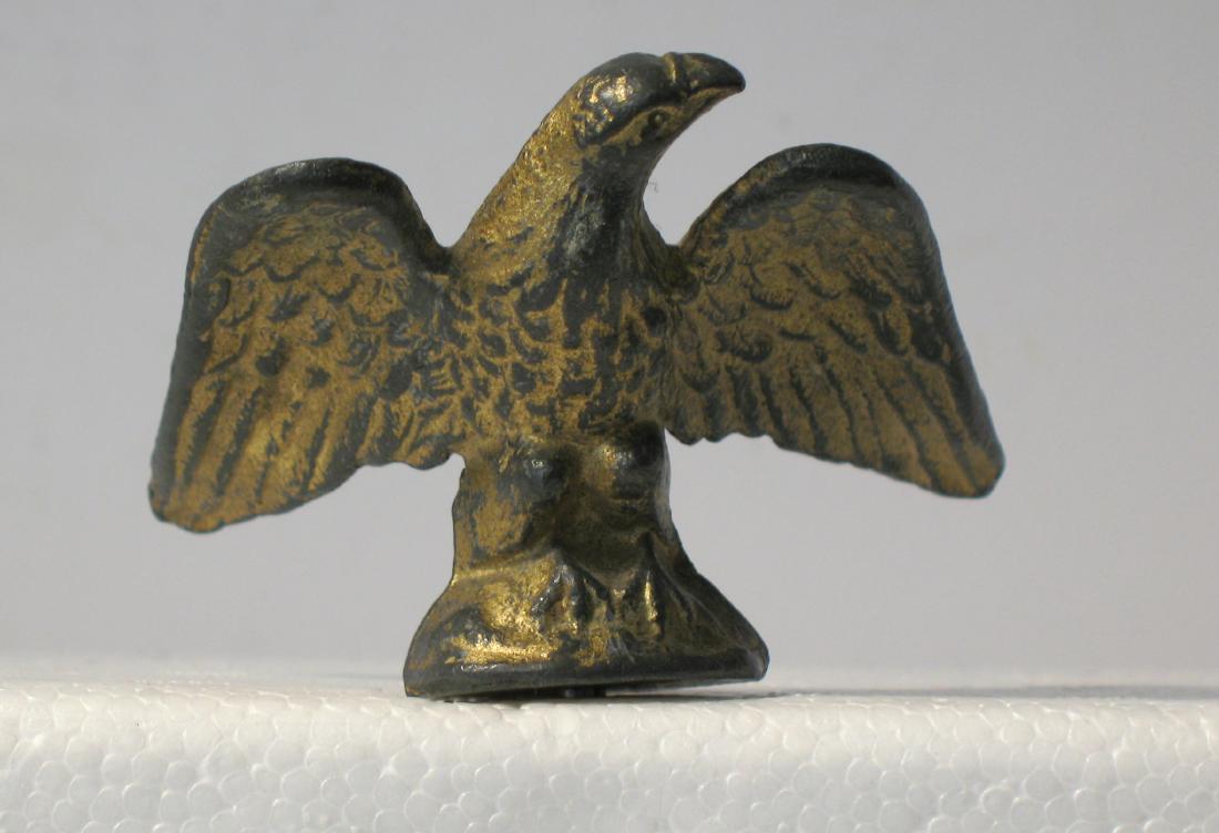 Vintage Cast Pewter Spread Wing Eagle Finale (1 of 3)
