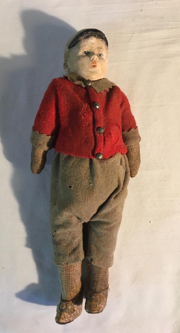 1920s Whistling Baseball Boy Doll (1 of 5)