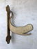 20th c Brass Whale Wall Hook in Gc - 2