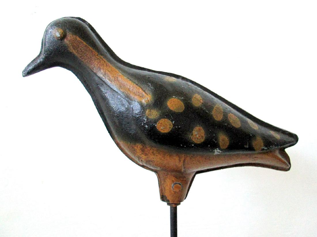 Early "Tinnie" Shorebird Decoy (1 of 9)