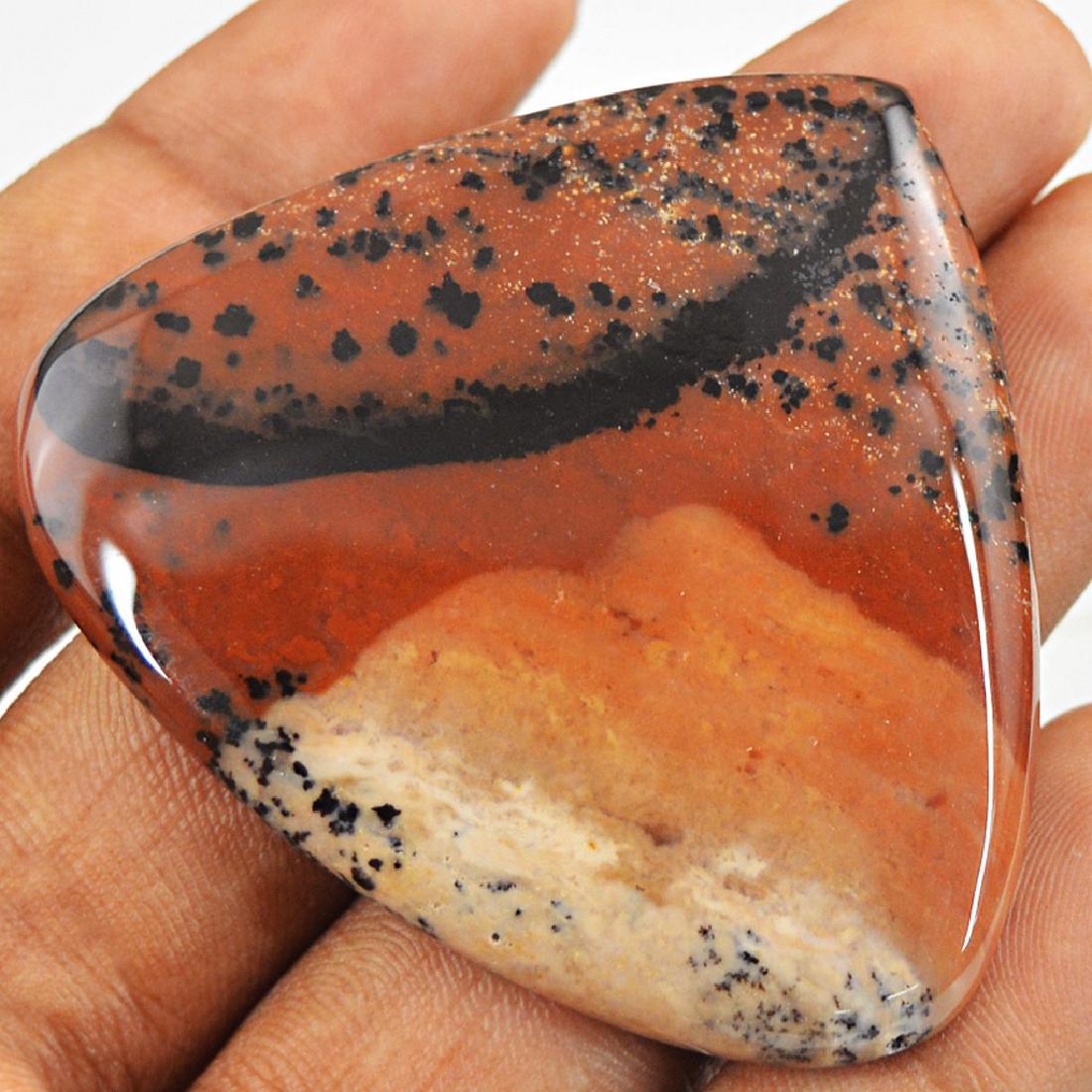 Pear Shape Dendrite Opal Gem (1 of 1)