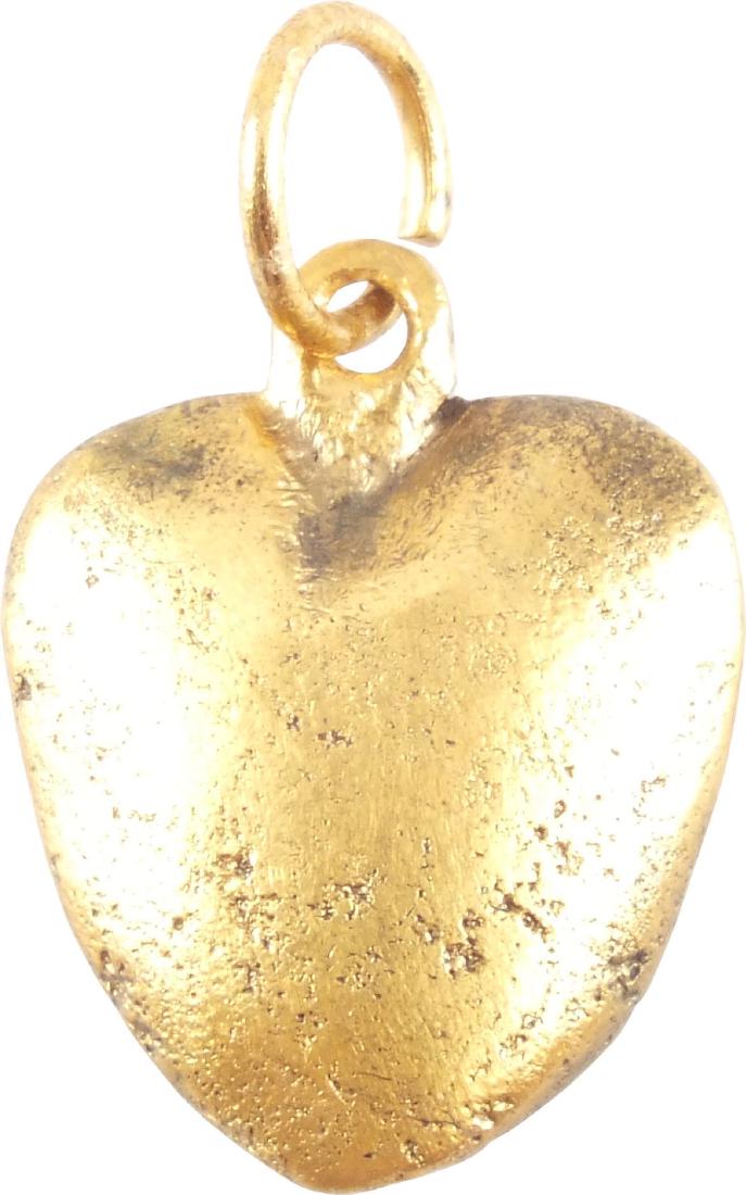 VIKING HEART PENDANT C.850-1050 AD (1 of 3)