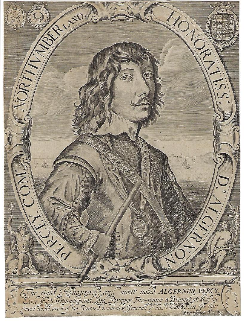 1640 Engraving of Algernon Percy (1 of 1)