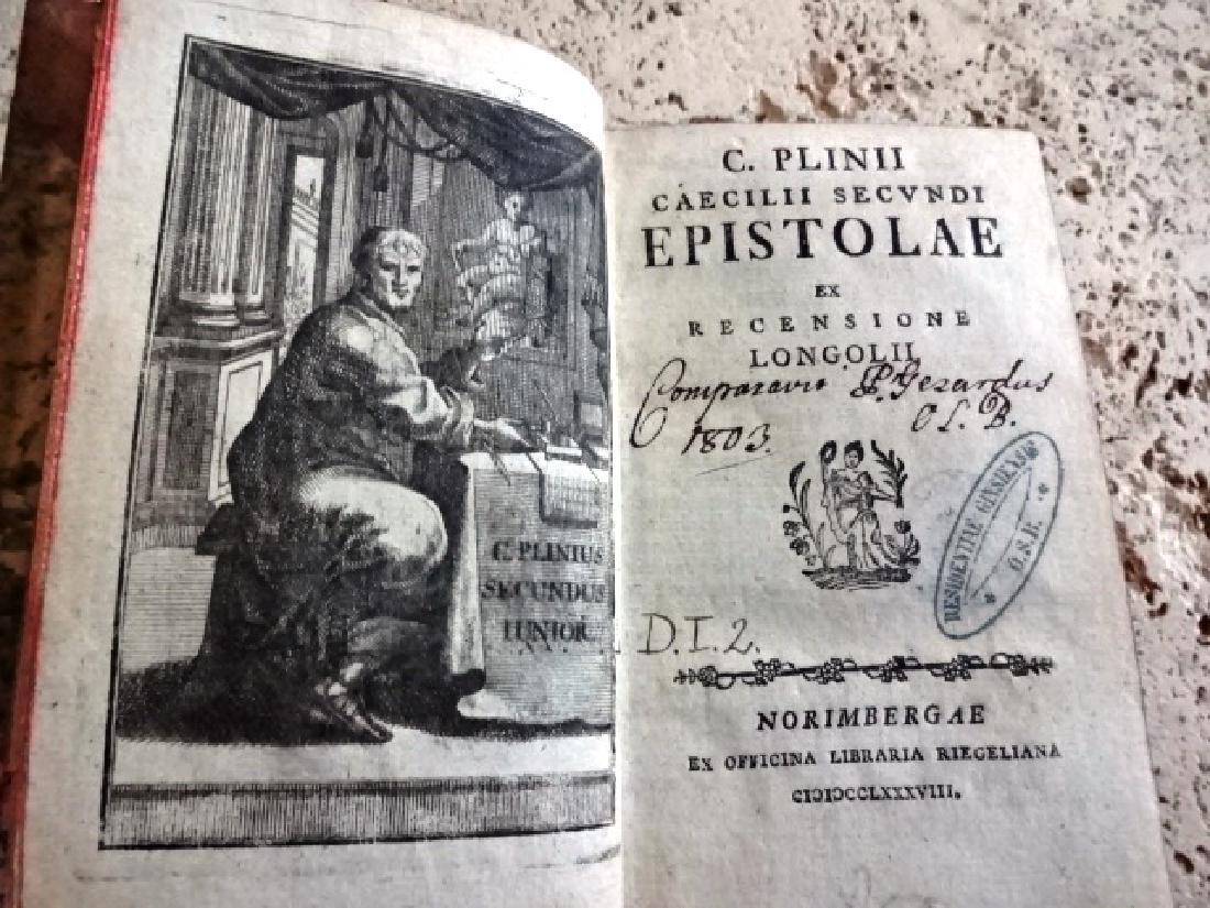 1688 C. Plinii Caecilii Secundi Epistolae Ex Recensione (1 of 5)