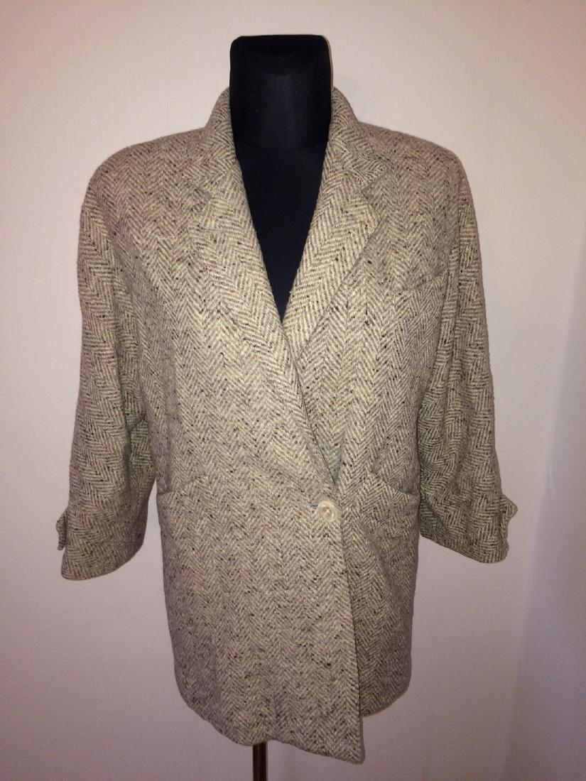 Women's Salco Pure New Wool Jacket Coat Size XL (1 of 10)