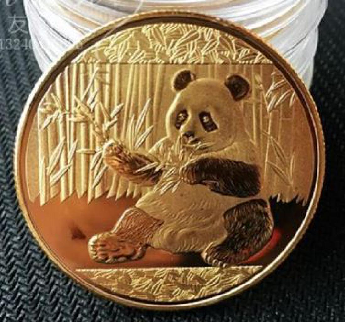Gold Panda Collectible Coin
