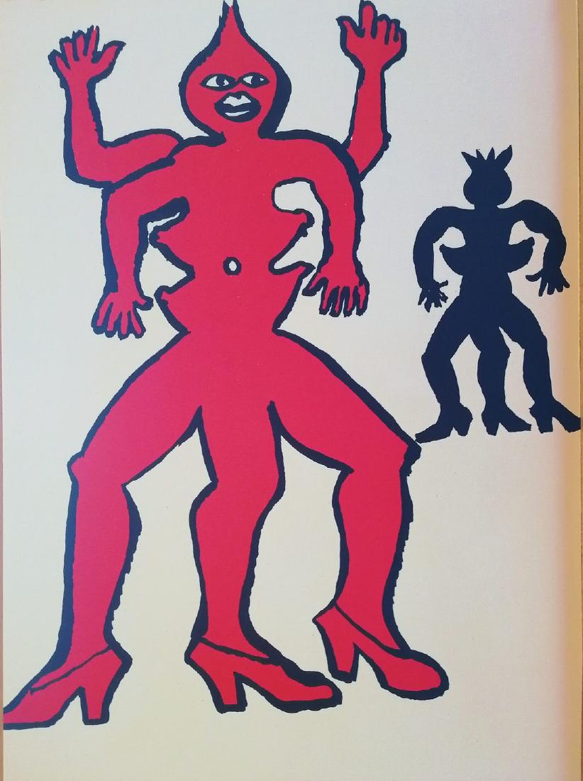 Alexander Calder Lithograph Black And Red (1 of 2)