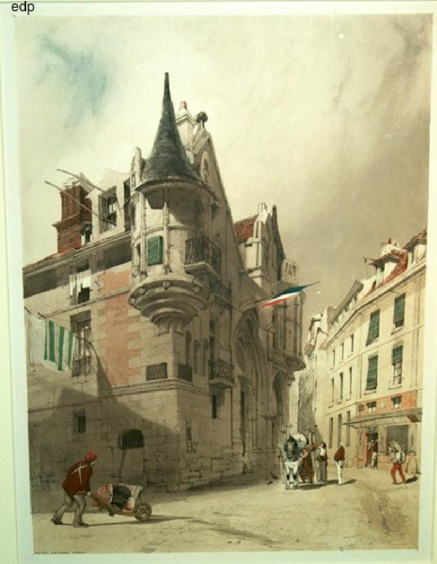 Boys, Thomas Shotter Lithograph Hotel De Sens, Paris (1 of 1)