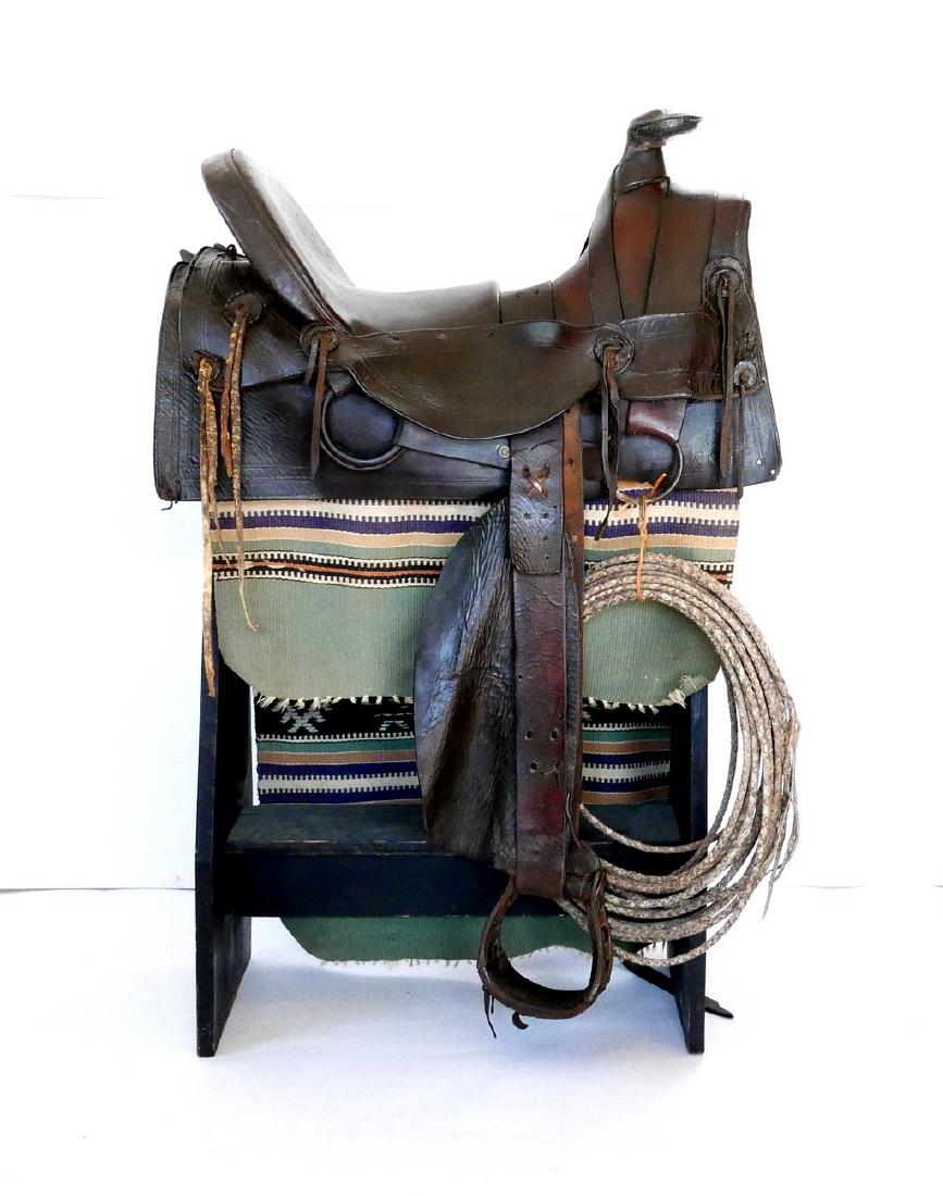 1880’s Half Seat Trail Saddle (1 of 2)