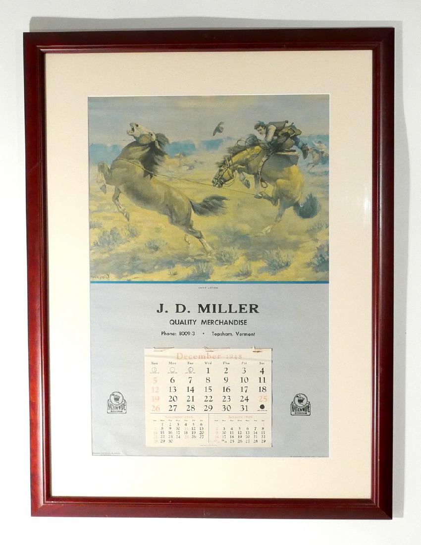 J.D. Miller 1948 Calendar (1 of 1)