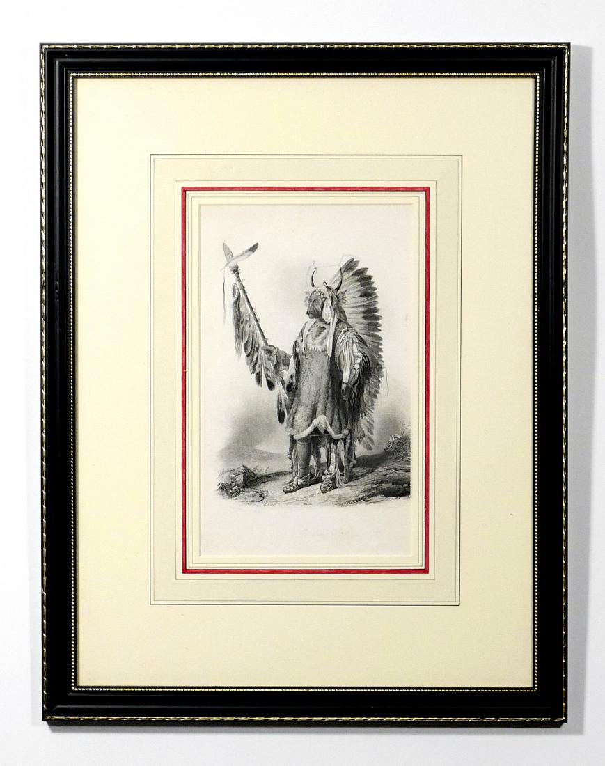 Karl Bodmer Native American Engraving (1 of 1)