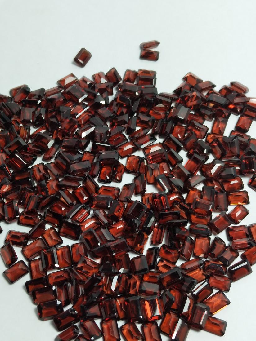 32Cts 50PCs-MOST BEAUTIFUL NATURAL RED GARNET SETTING (1 of 4)