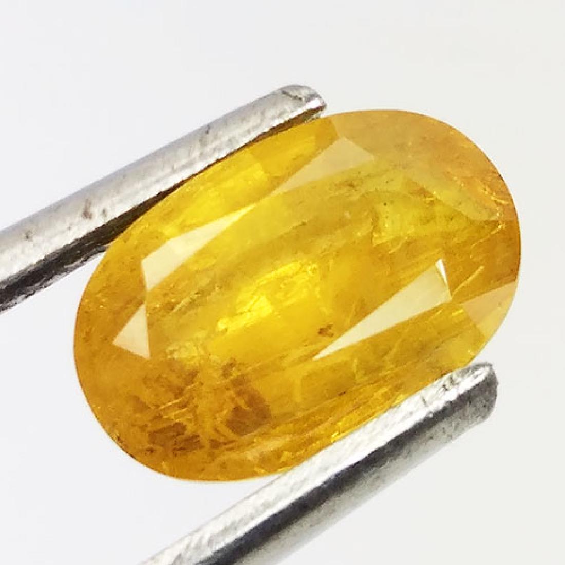 2-02Cts-GEORGEOUS-OVAL-100-NATURAL-BEAUTIFUL-YELLOW-SAP (1 of 4)