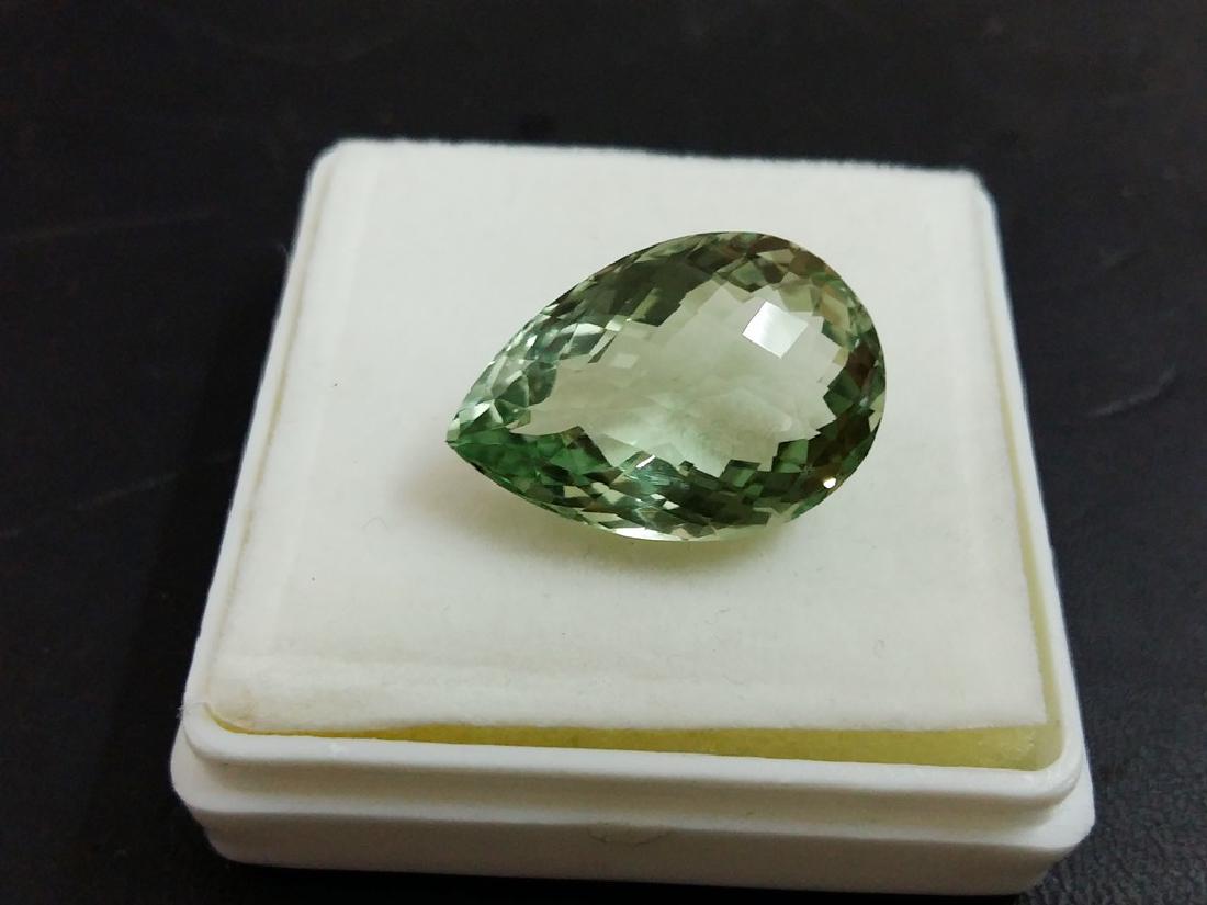 Natural Pear Checker Cut Lemon Topaz: Item: Natural Pear Checker Cut Lemon Topaz Loose Gemstone: Topaz Carat Weight: 15.61 Size/Dimensions: 20 x 14 x 10 No of Pcs.: 1 Please note that this lot has a confidential reserve. When you leave a 