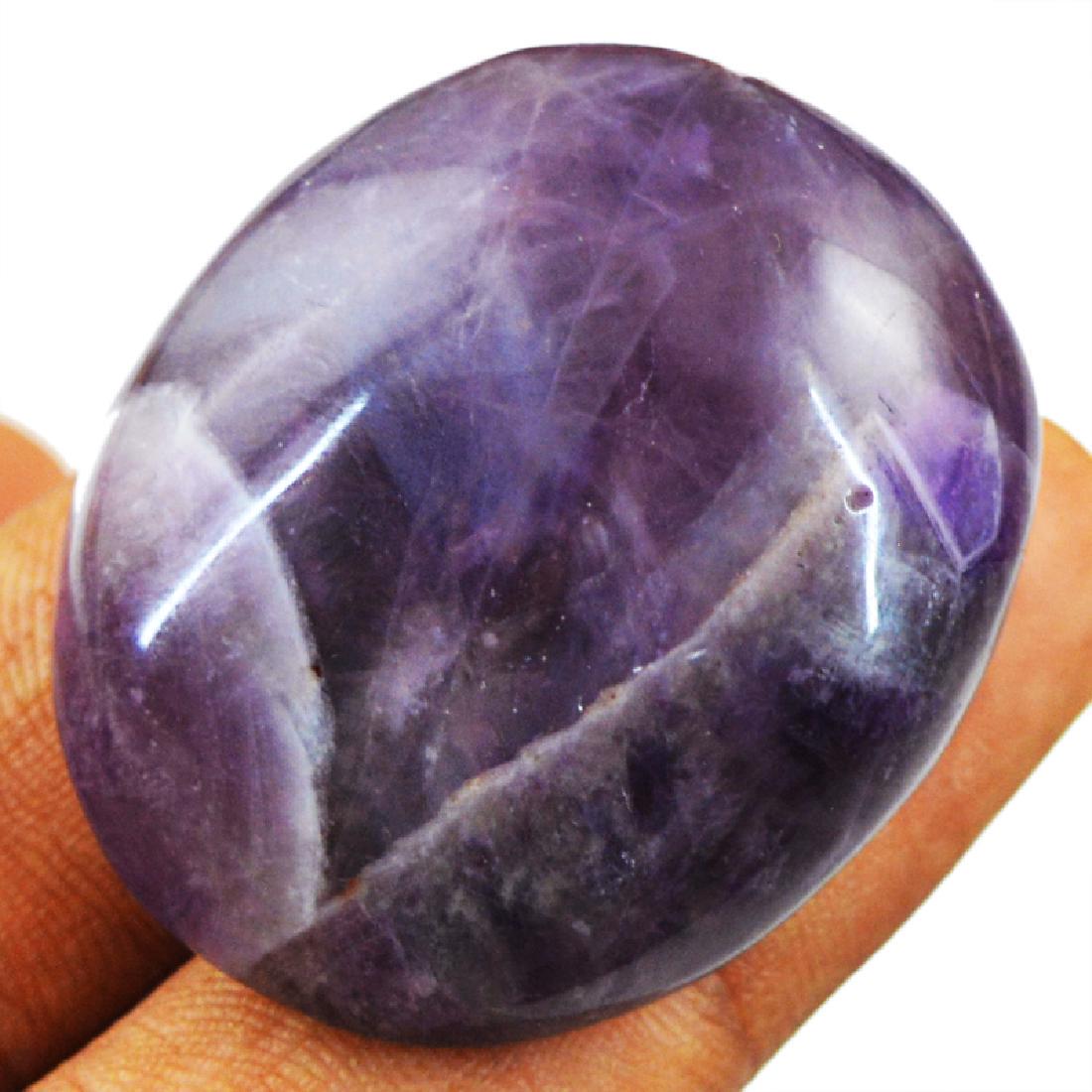Purple Amethyst Oval Gemstone (1 of 2)