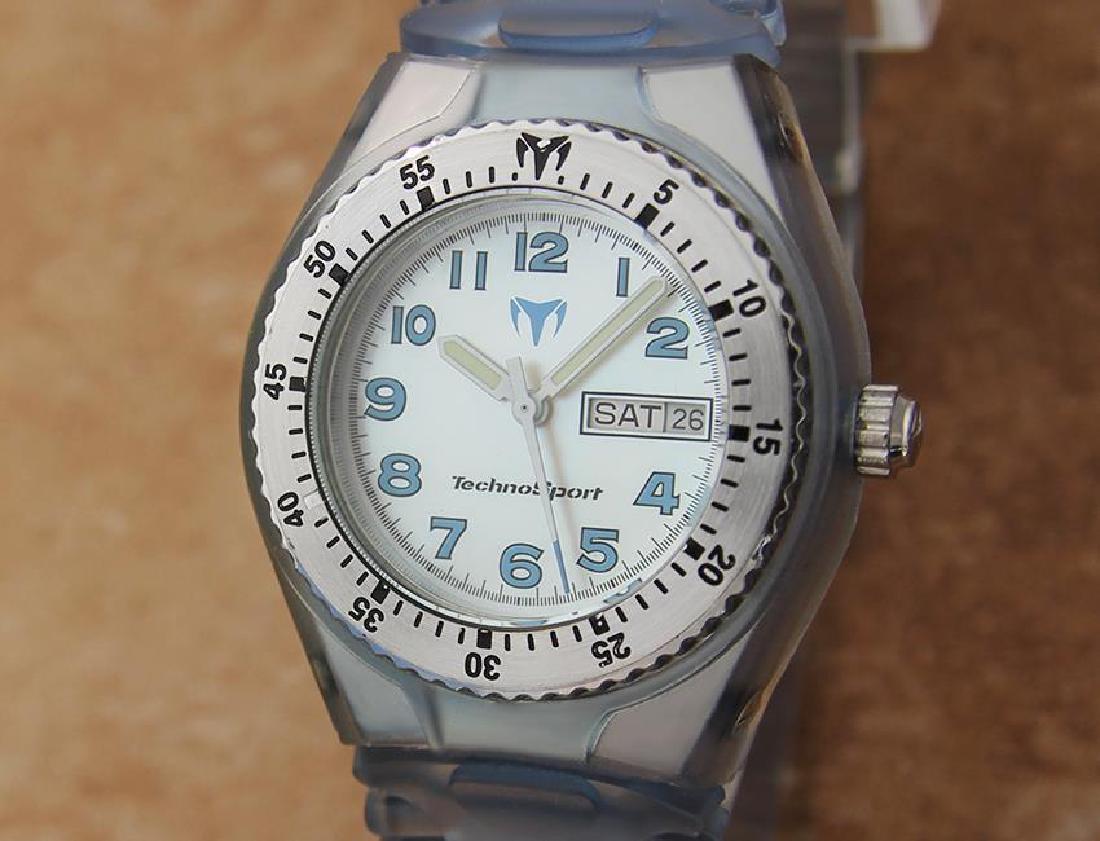 Technomarine TechnoSport Chronograph Mens 38mm Quartz: This Technomarine Watch With Japanese Movement is verified 100% Authentic. Has Been Restored and Timed, and Confirmed Working Precisely In Excellent Condition. Ready to be worn and enjoyed. Technomari