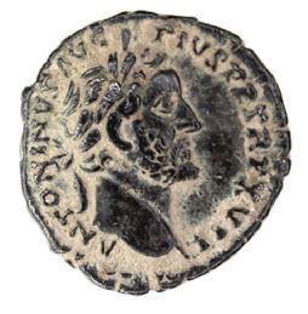 Antoninus Pius, Denarius, Rome, Silver with original (1 of 2)