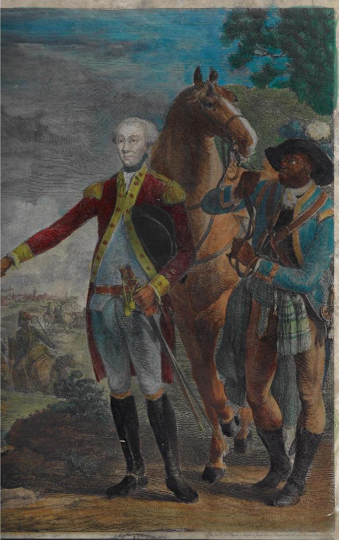 c1785 Le Mire Engraving of Lafayette (1 of 3)