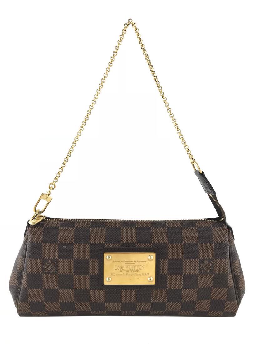 Louis Vuitton Damier Ebene Canvas Eva Clutch (1 of 18)