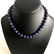 Lapis lazuli vintage neclace beads ø10mm 46cm - 3
