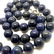 Lapis lazuli vintage neclace beads ø10mm 46cm - 5