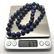 Lapis lazuli vintage neclace beads ø10mm 46cm - 7