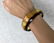 Baltic amber bangle bracelet honey/cognac 80x24mm 36 gr - 8