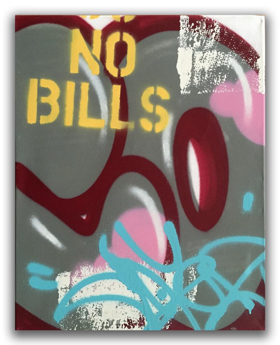 Cope2 Mixed Media "Post No Bills Grey" (1 of 1)