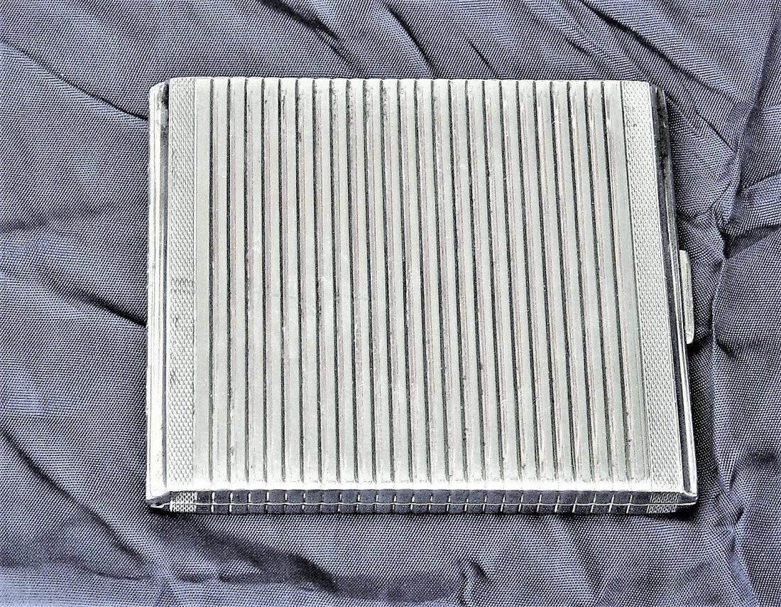 Silver 925 cigarette case, made in Sweden in 1946. It (1 of 10)