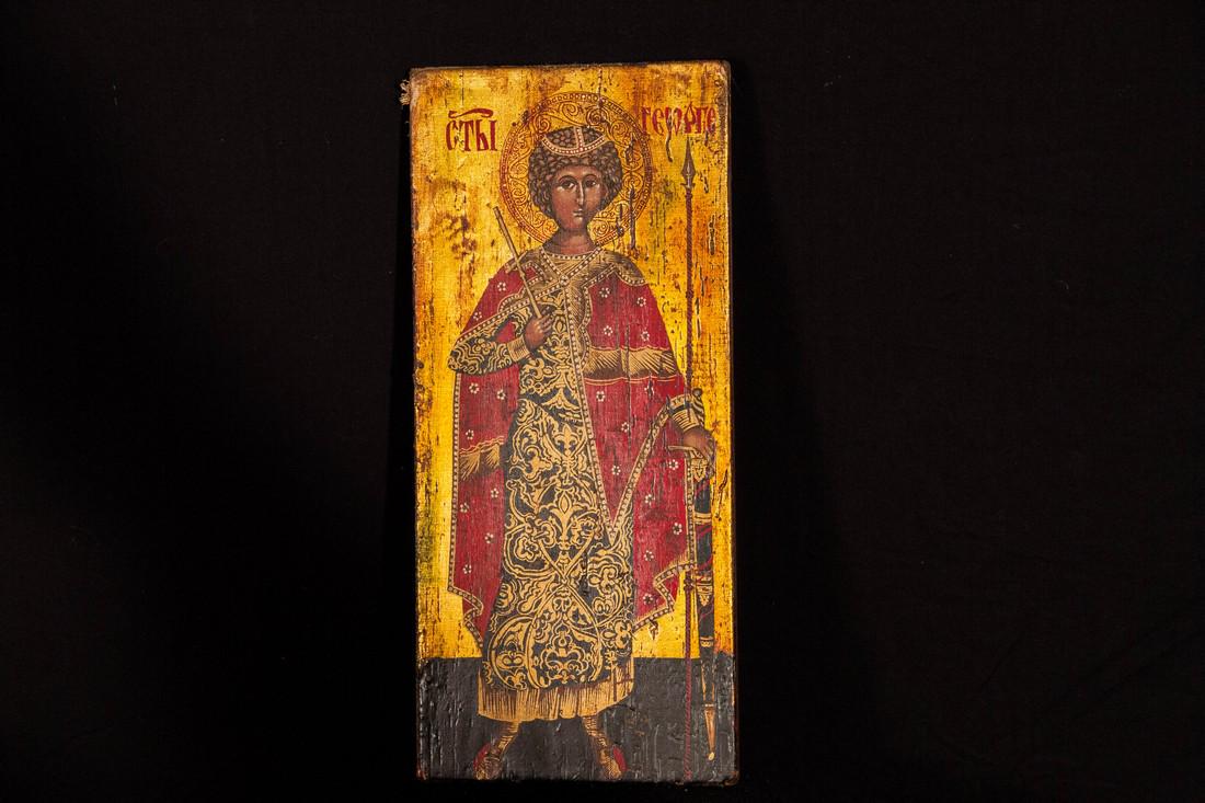 XVI Century Russian / Orthodox Icon of Saint George (1 of 6)