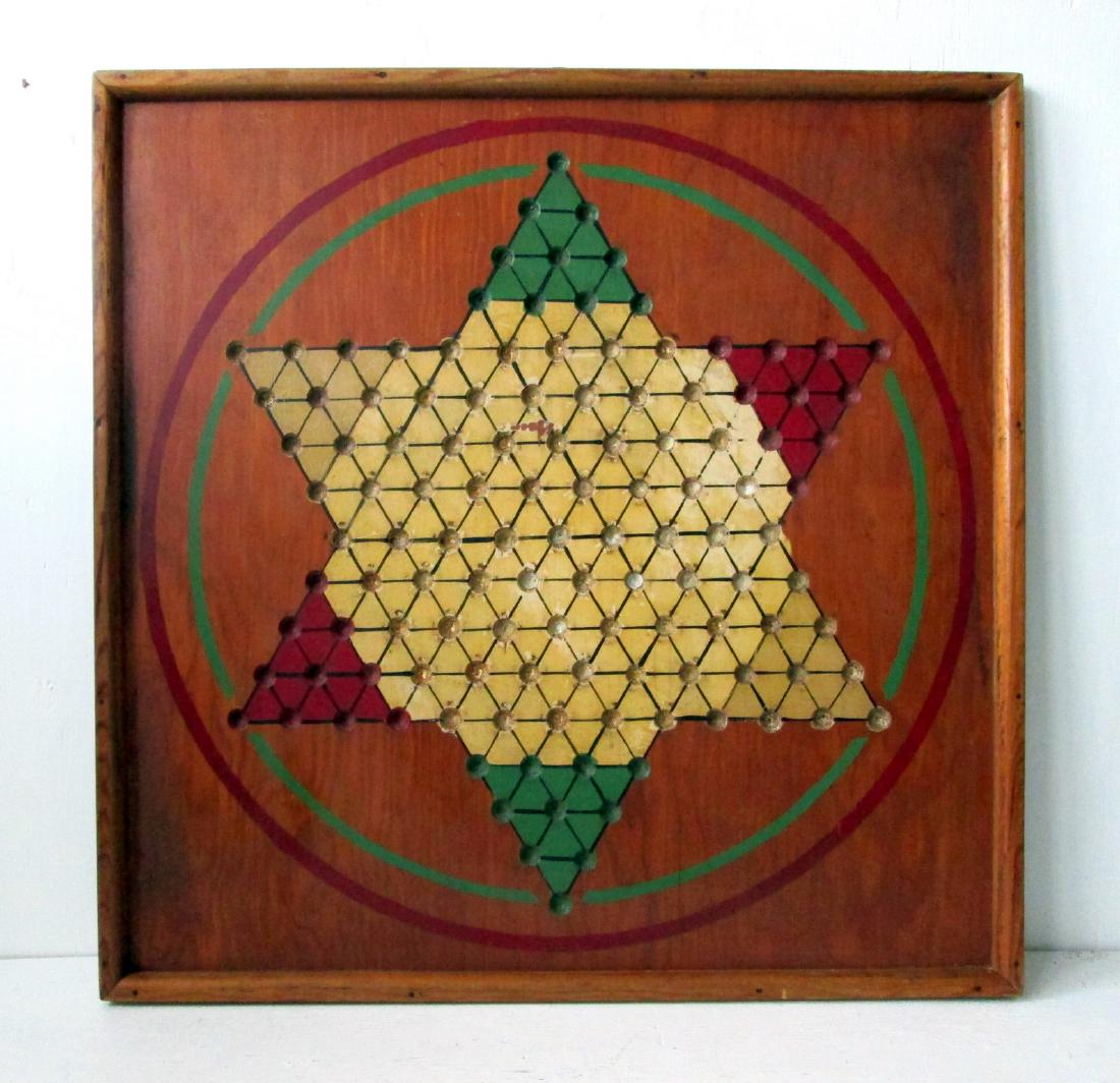 Early Chinese Checkers Gameboard (1 of 9)