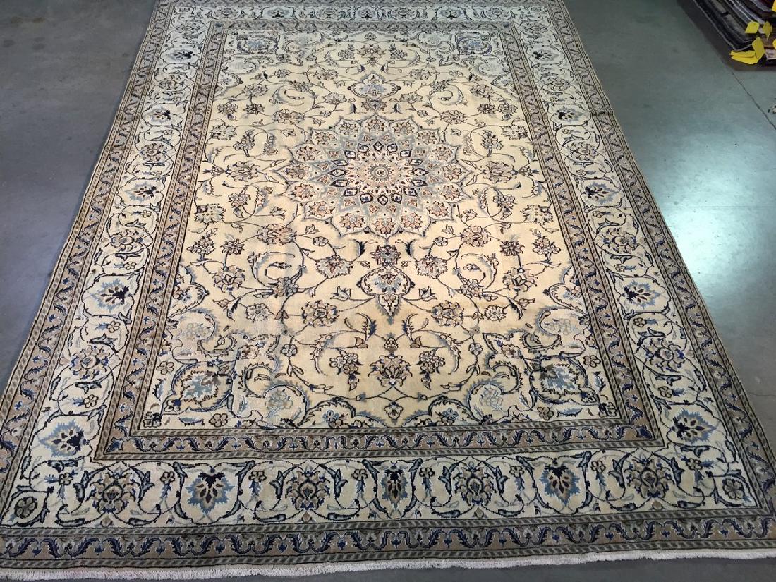 Vintage Persian Nain Rug 7.9x11 (1 of 9)