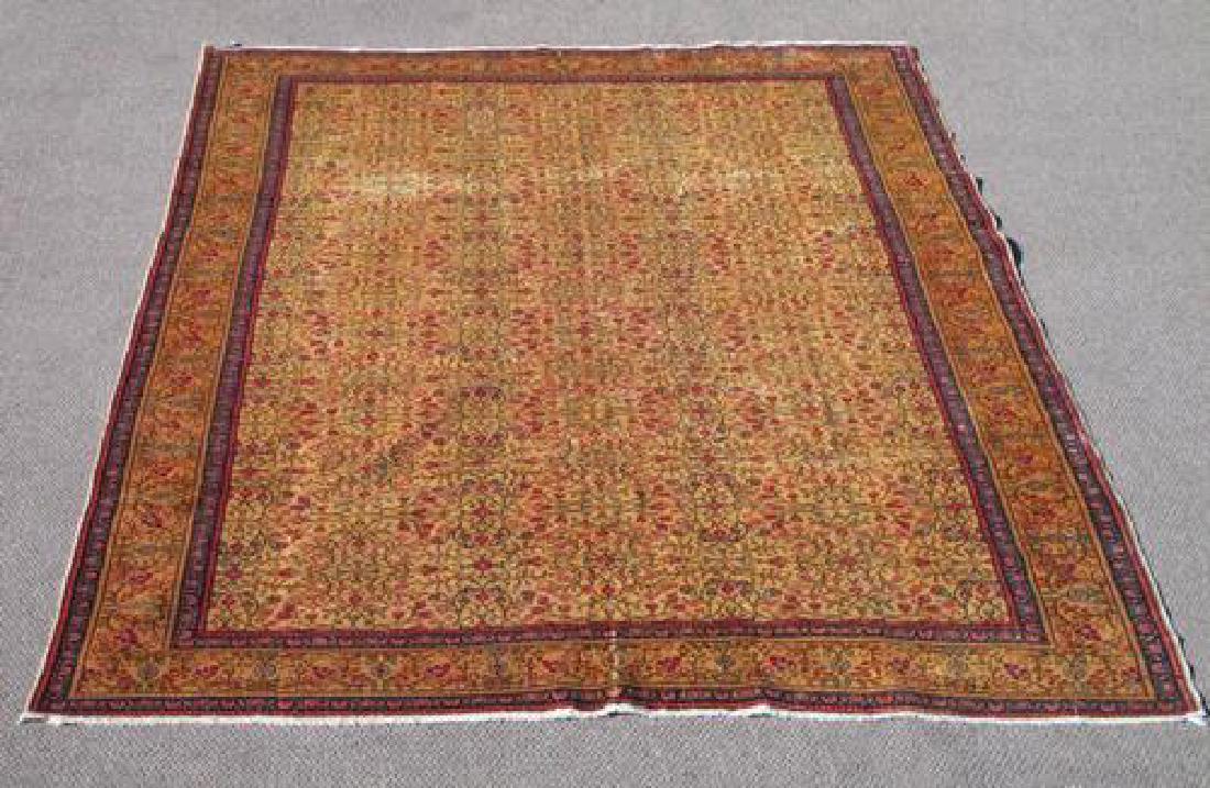 Semi Antique All Over Turkish Kaysari Rug 6.6x9.2: Gorgeous Semi Antique All Over Turkish Kaysari Design Rug: Hand Woven Semi Antique All Over Turkish Kaysari Design; Material: Fine quality wool pile, all natural vegetable dye; Size: 6.6 x 9.2 feet; F