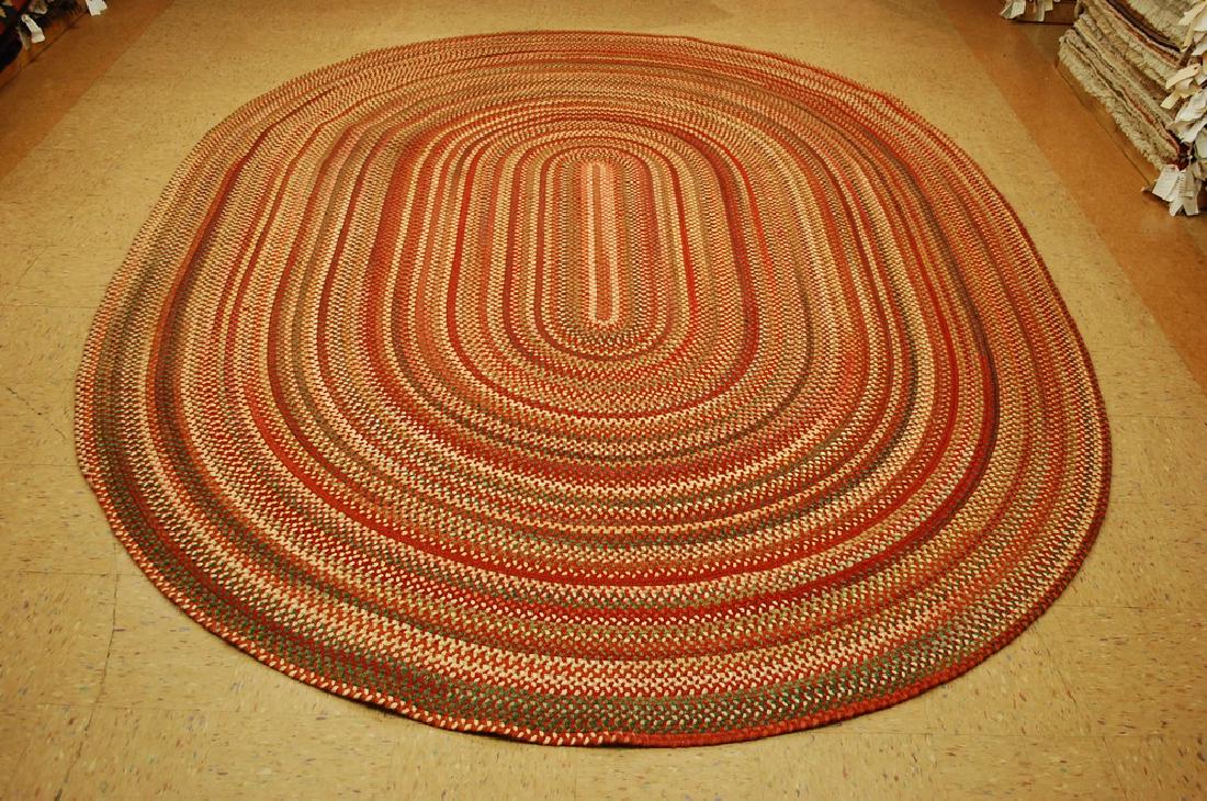 Use Old Braided, American Made Rug 9.7x13.2 (1 of 7)