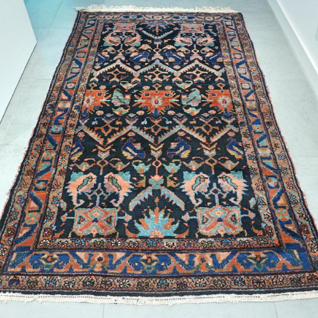 Antique Tribal Malayer Rug Hand Knotted 6.9x4.3 (1 of 6)